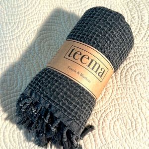 Teema Towel. ❤️Grey. Turkish cotton